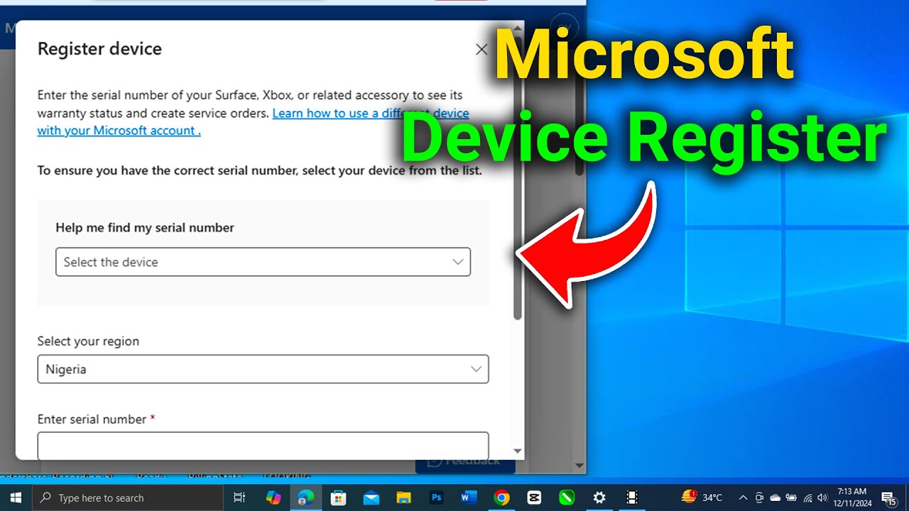 Как зарегистрировать/подключить свой ПК с Windows к учетной записи Microsoft