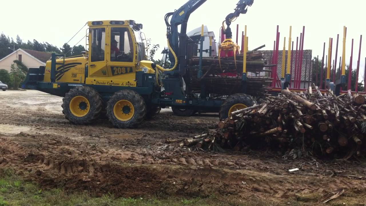 Forwarder HSM 208F-Demonstra&ccedil;&atilde;o