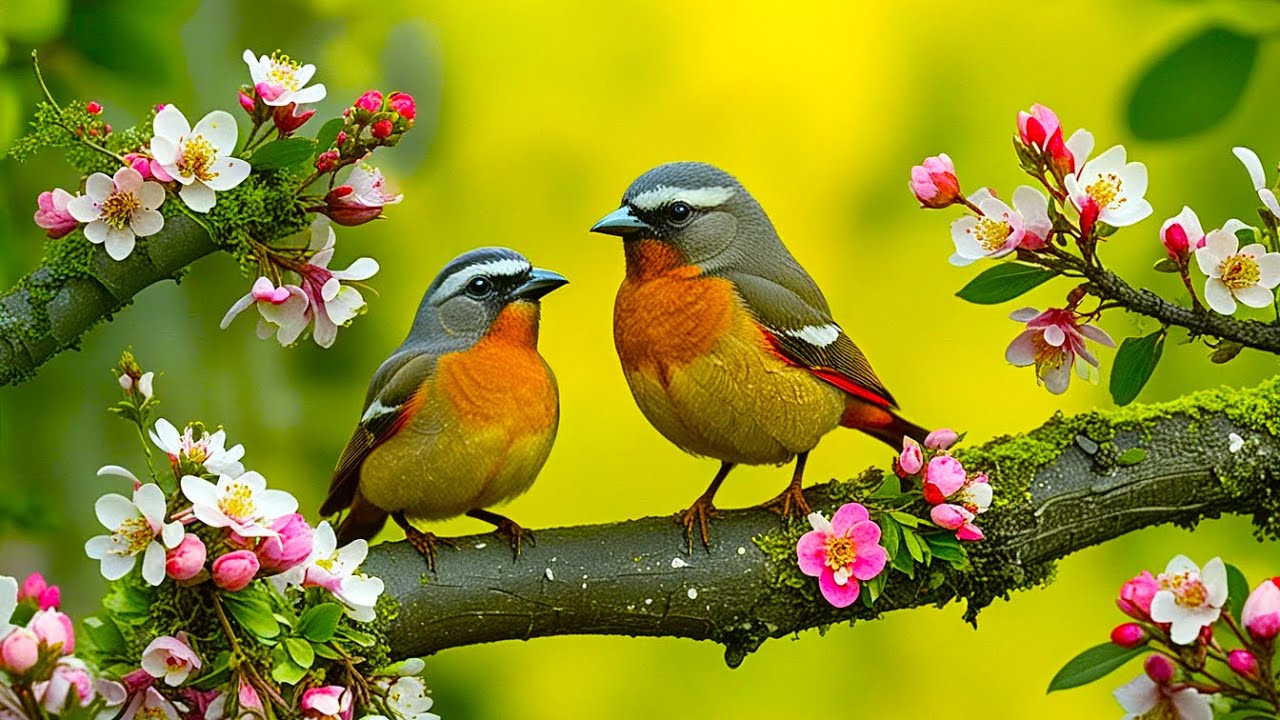 🔴LIVE 4K Cottage Garden Bird Feeder: Cardinals, Woodpeckers, Song Birds, Bees, and Flowers