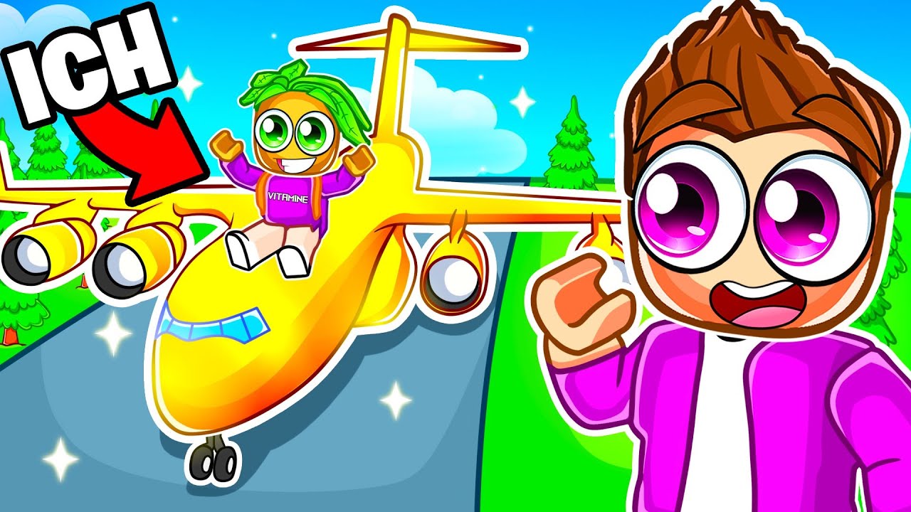Baue das GRÖßTE Flugzeug in Roblox Build a Boat!