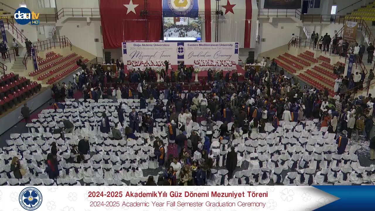 2024-2025 Akademik Yılı Güz Dönemi Mezuniyet Töreni - 2024-2025 Fall Semester Graduation Ceremony