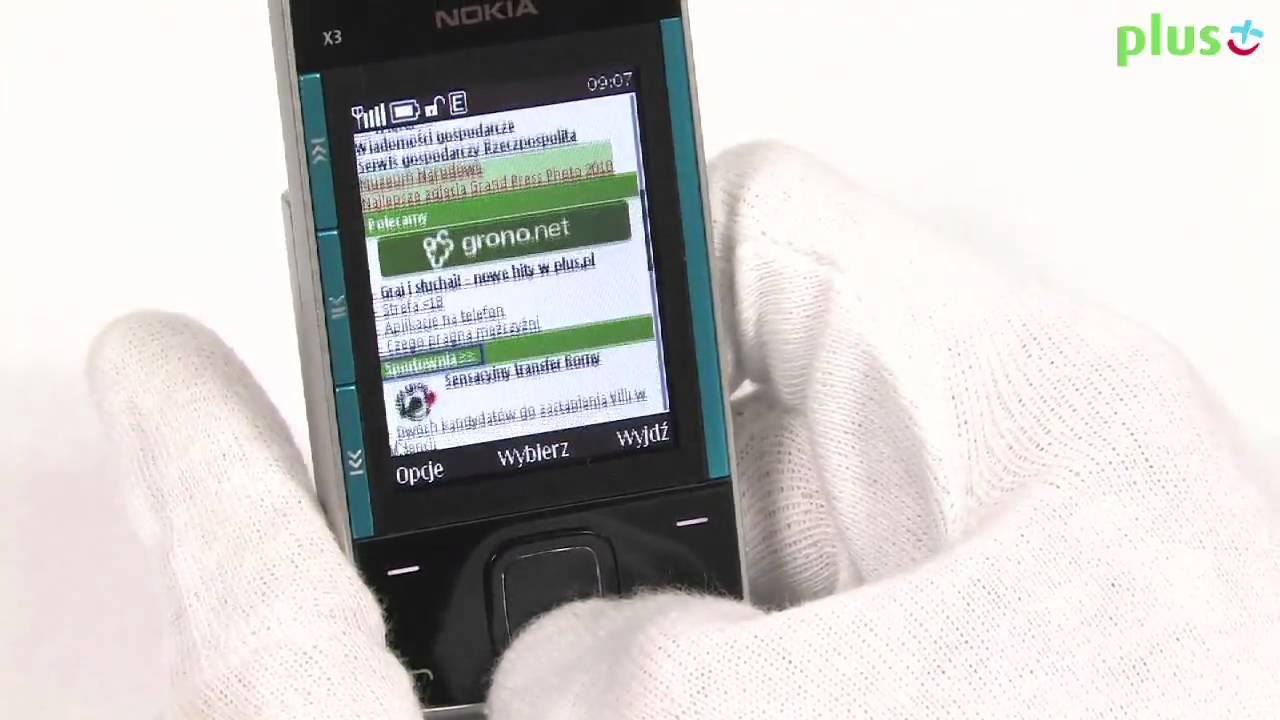 NOKIA X3 telefon - test recenzja