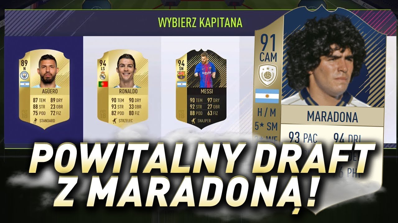 FIFA 18 - Powitalny draft z Maradoną!