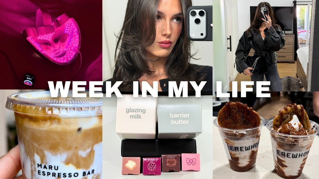 VLOG: maru coffee beverly hills, grocery hauls, how i manifest, lip flip, raw & real week in LA