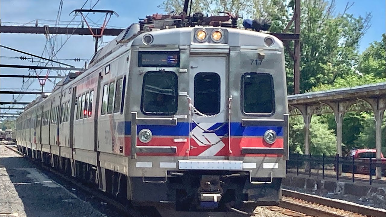 SEPTA Silverliner V: Epic Journey from 30th Street Station to West Trenton