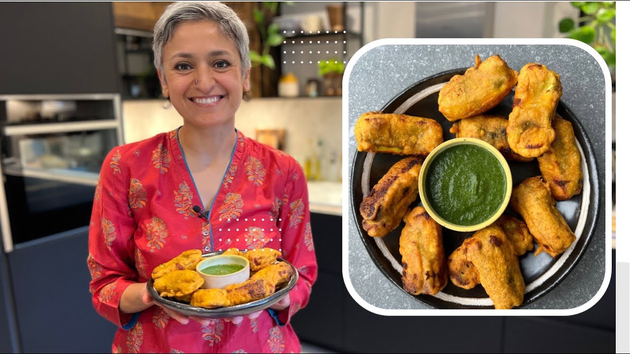 DELICIOUS SNACKS IN 15 MINUTES | Paneer sandwich pakoras with chutney | Food with Chetna