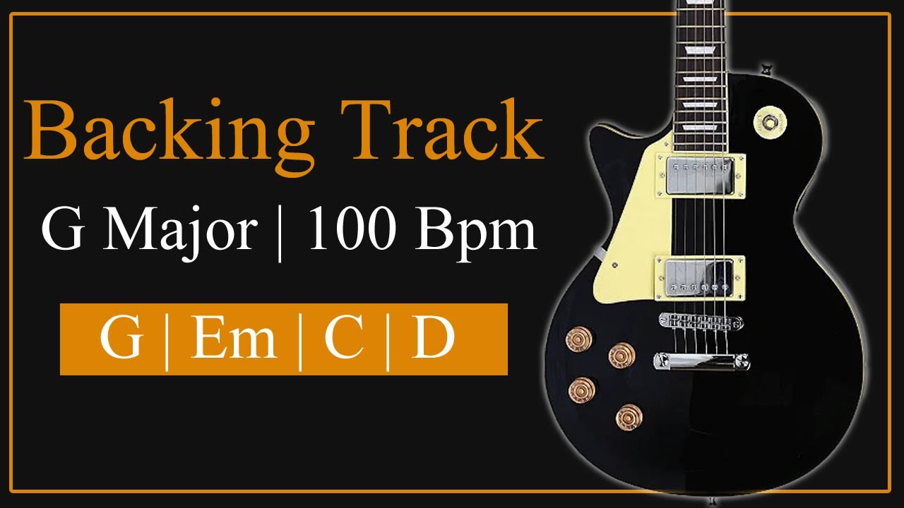 G Major Guitar Backing Track | 100 Bpm