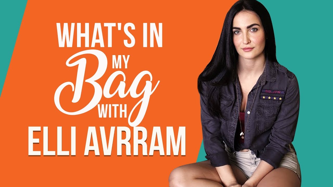 What's in my bag with Elli AvrRam | S01E07 | Pinkvilla | Bollywood | Fashion | Lifestyle