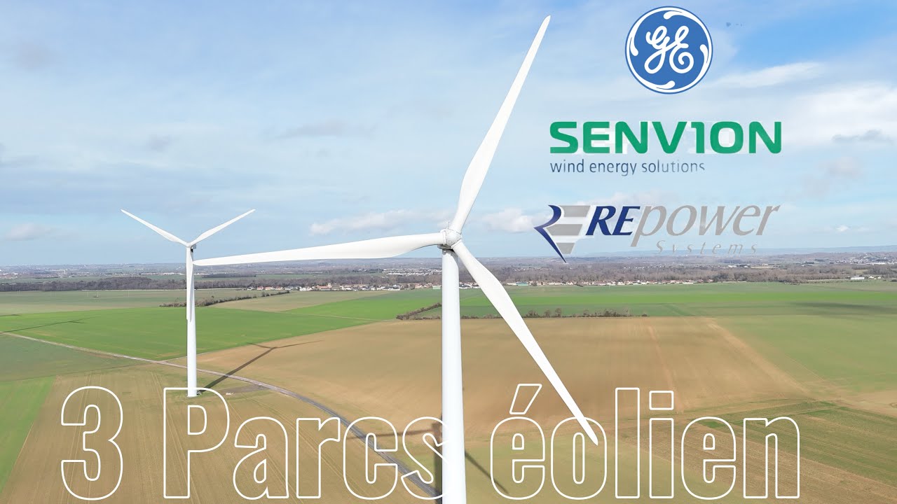 ￼3 Parc éolien ( GE ) ( REpower ) (SENVION) !!!