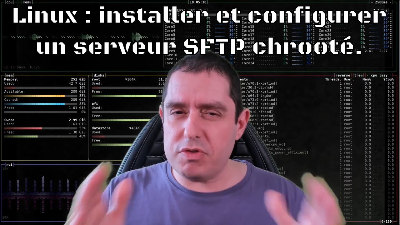 Linux : installer et configurer un serveur SFTP chrooté. - Christophe Casalegno