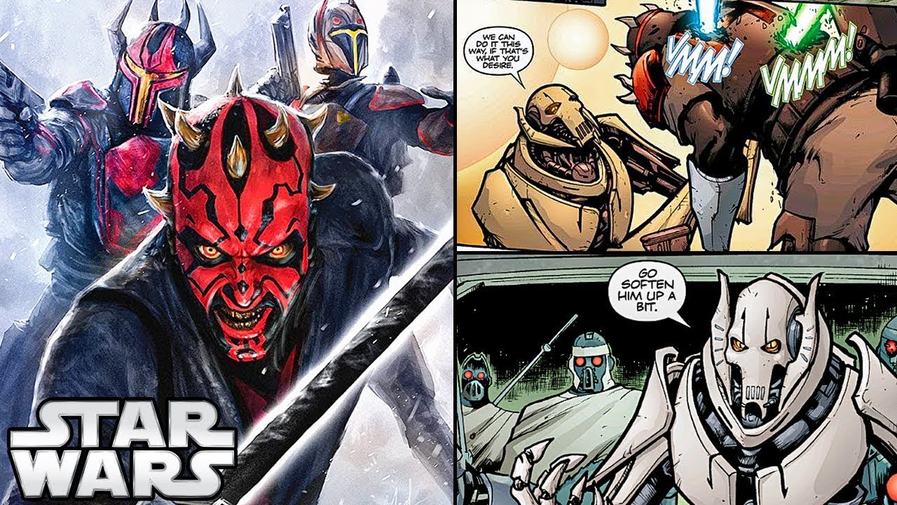 Maul Escapa de Prisión y Lucha Contra Grievous (CANON) – Hijo de Dathomir 1