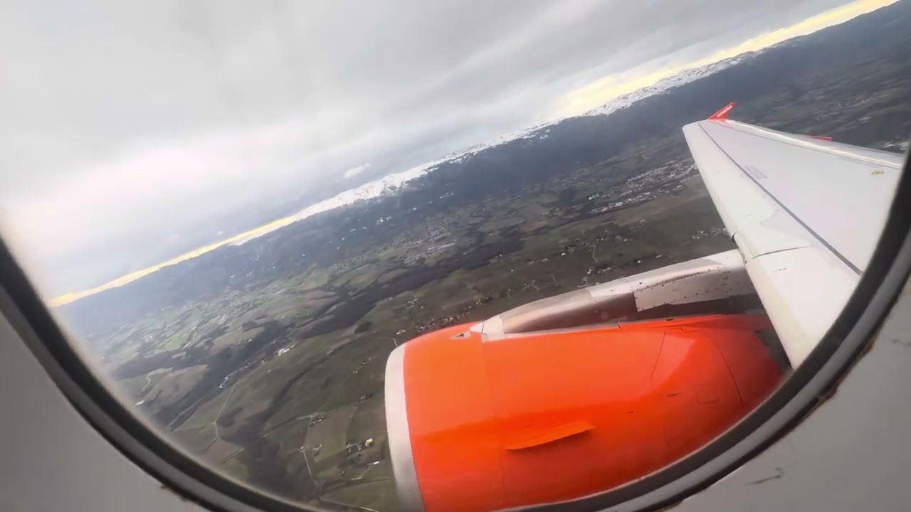 EasyJet OE-LQS Departure Geneva Cointrin Airport (GVA/LSGG) 06-01-2025