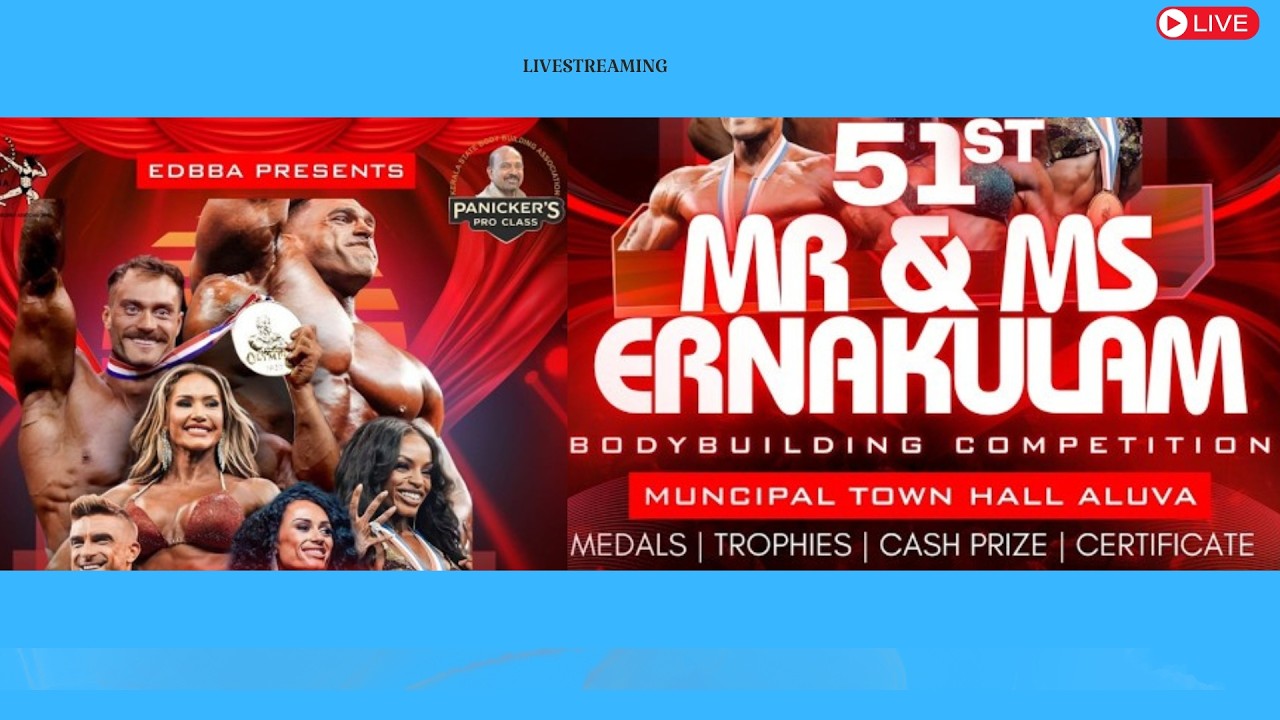51st MR & MS ERNAKULAM BODYBUILDING COMPETITION