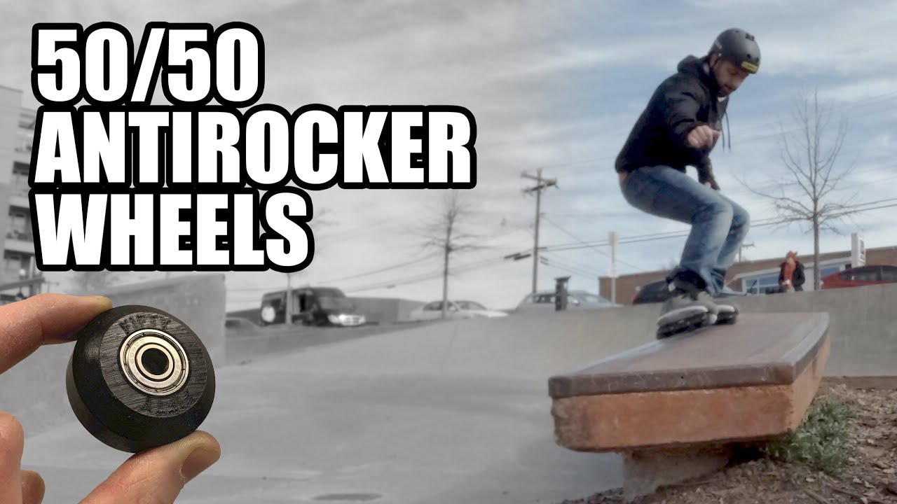 50/50 Antirocker Wheels at Durham Skatepark // Aggressive Inline Skating