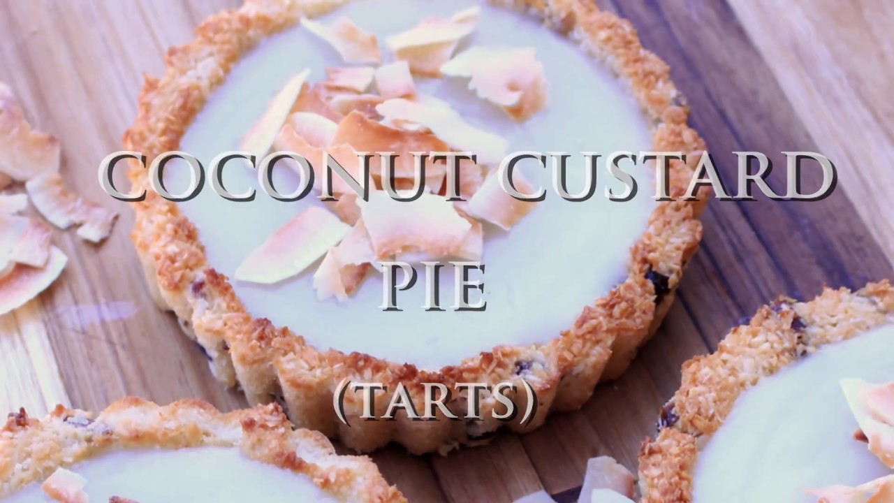 Vegan Coconut Custard Pie || Gretchen's Bakery