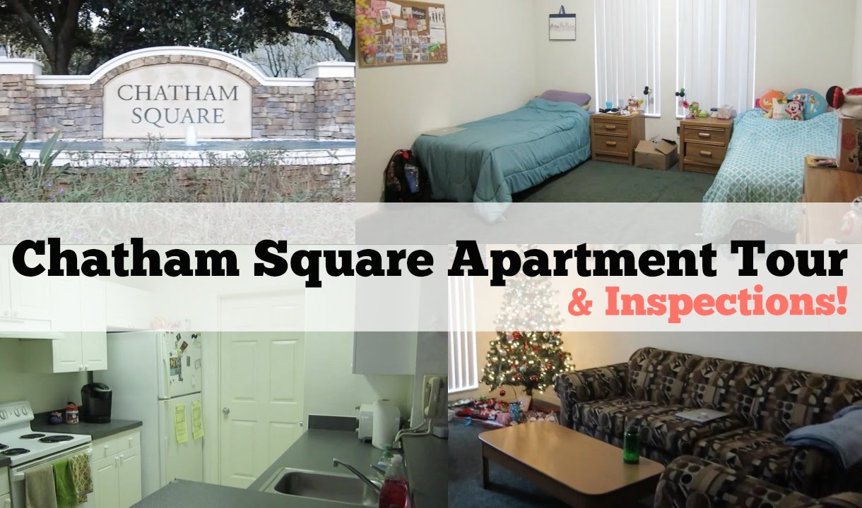 CHATHAM SQUARE APARTMENT TOUR & INSPECTIONS || Olaf and Olivia
