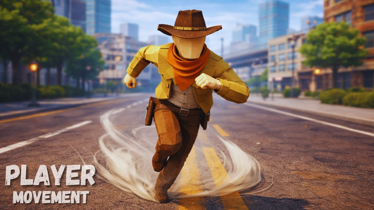 تصميم وبرمجة حركة اللاعب في Unity | دورة صناعة لعبة بميكانيكيات متقدمة