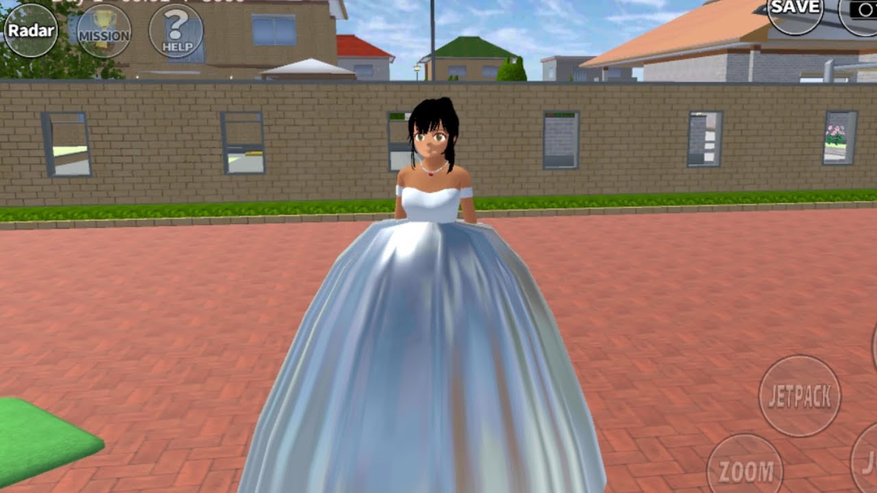 🤍 How to Make Stylish White Dress in Sakura School Simulator ✨