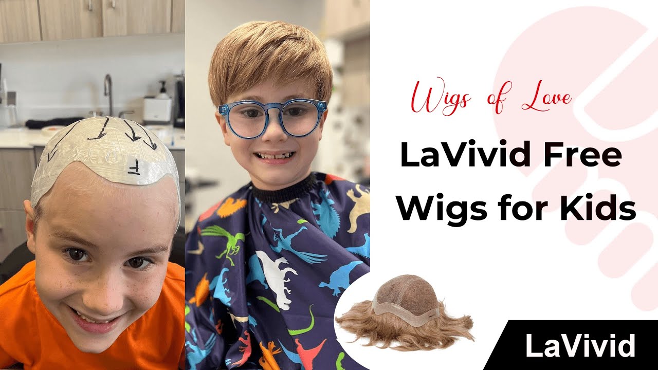 Lavivid: Empowering Lives with Love! | Free Wigs for Kids Under 12 Facing Hair Loss