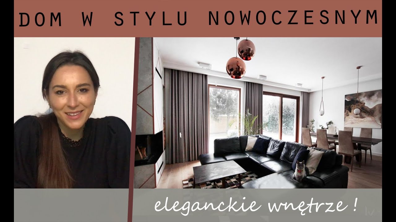 PONADCZASOWE, SZYKOWNE , ELEGANCKIE WNĘTRZE  w stylu nowoczesnym ! Drewno biel + miedź ! | HOME TOUR