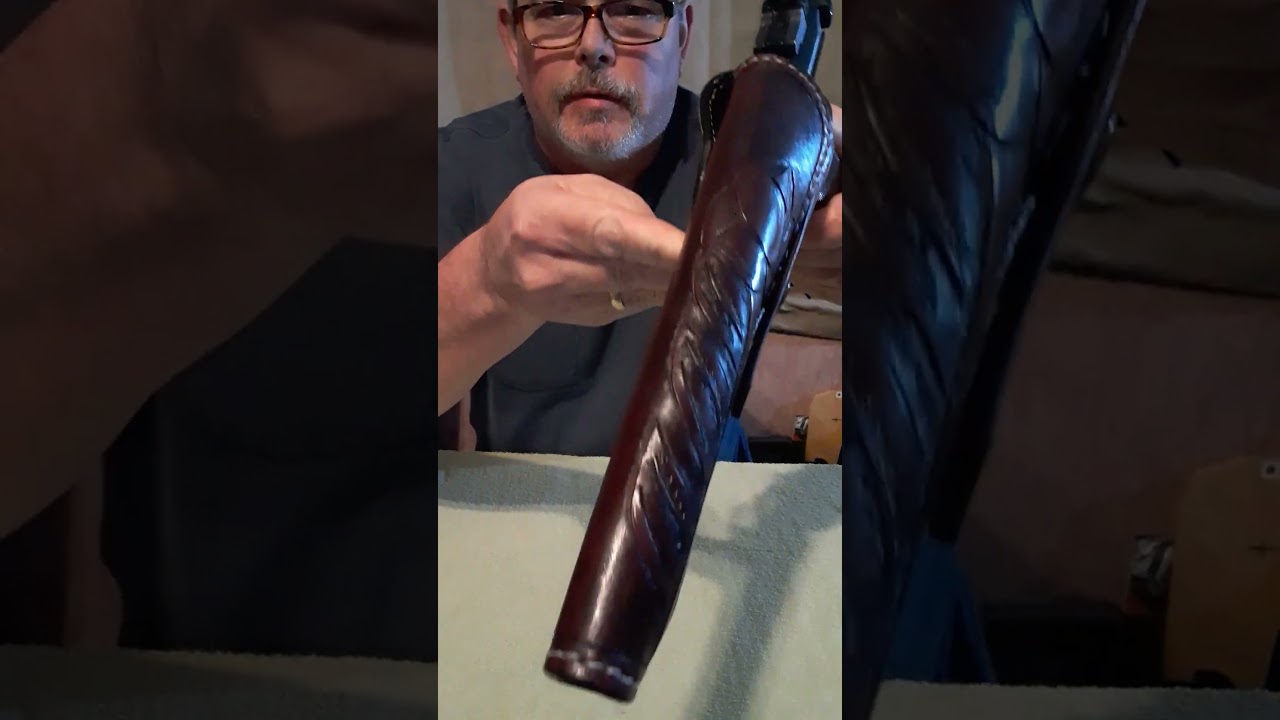 Custom leather holster ruger MK2