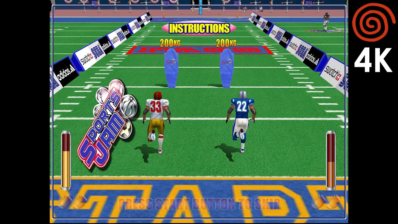 Sports Jam (4K / 2160p / 60fps) | Redream Emulator (Premium) on PC | Sega Dreamcast