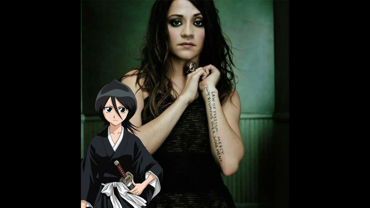 Lacey Sturm (Flyleaf) doing a voice impression of Rukia Kuchiki in Bleach (Hugging Face AI Voice)