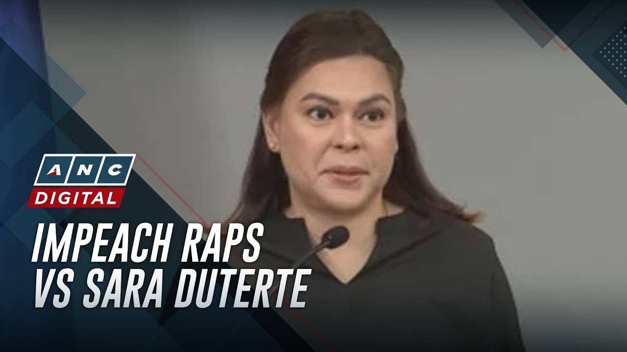 PH House initiates impeachment proceeding against VP Duterte | ANC