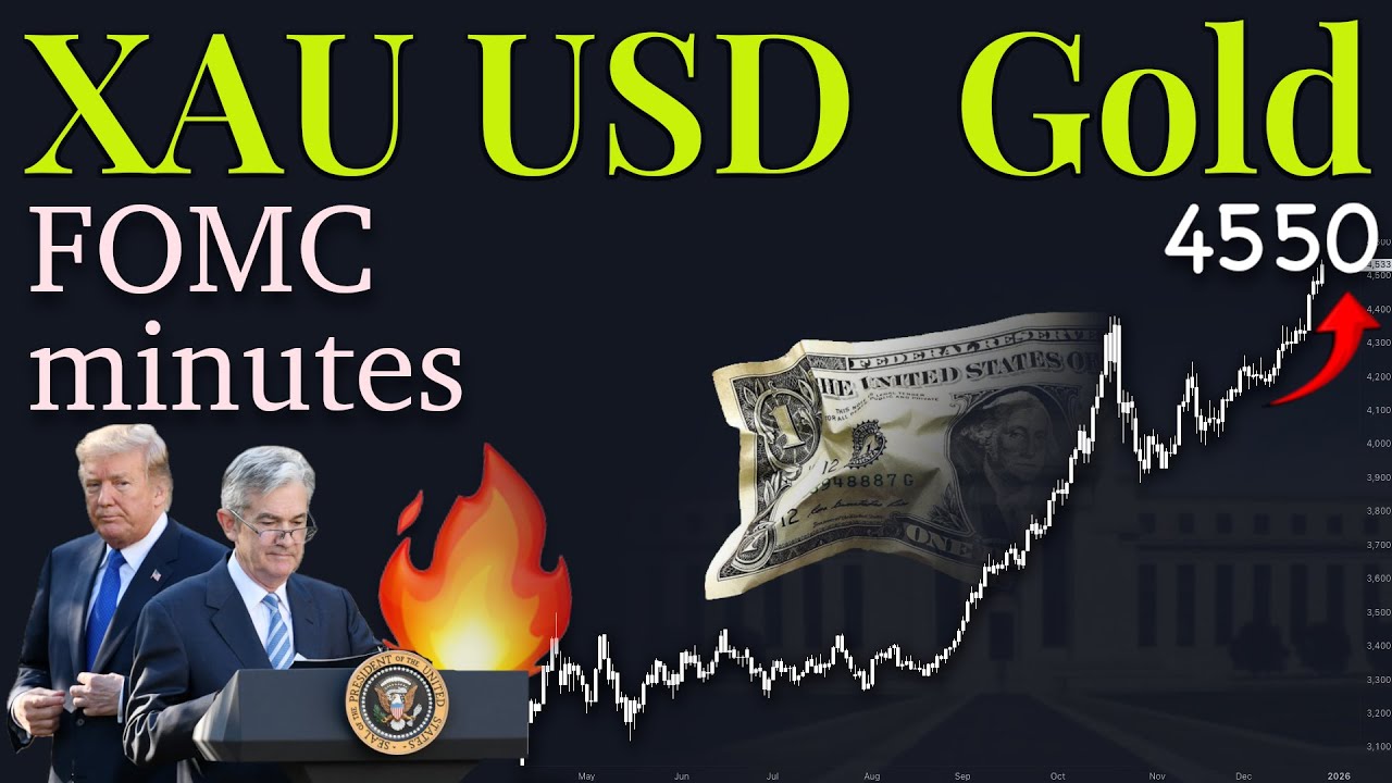 Технический анализ XAuUSD по золоту с 29 декабря по 2 января 2026 года