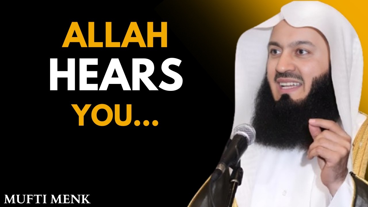 Allah Is Listening Even When You’re Silent… | A Life-Changing Reminder by Mufti Menk