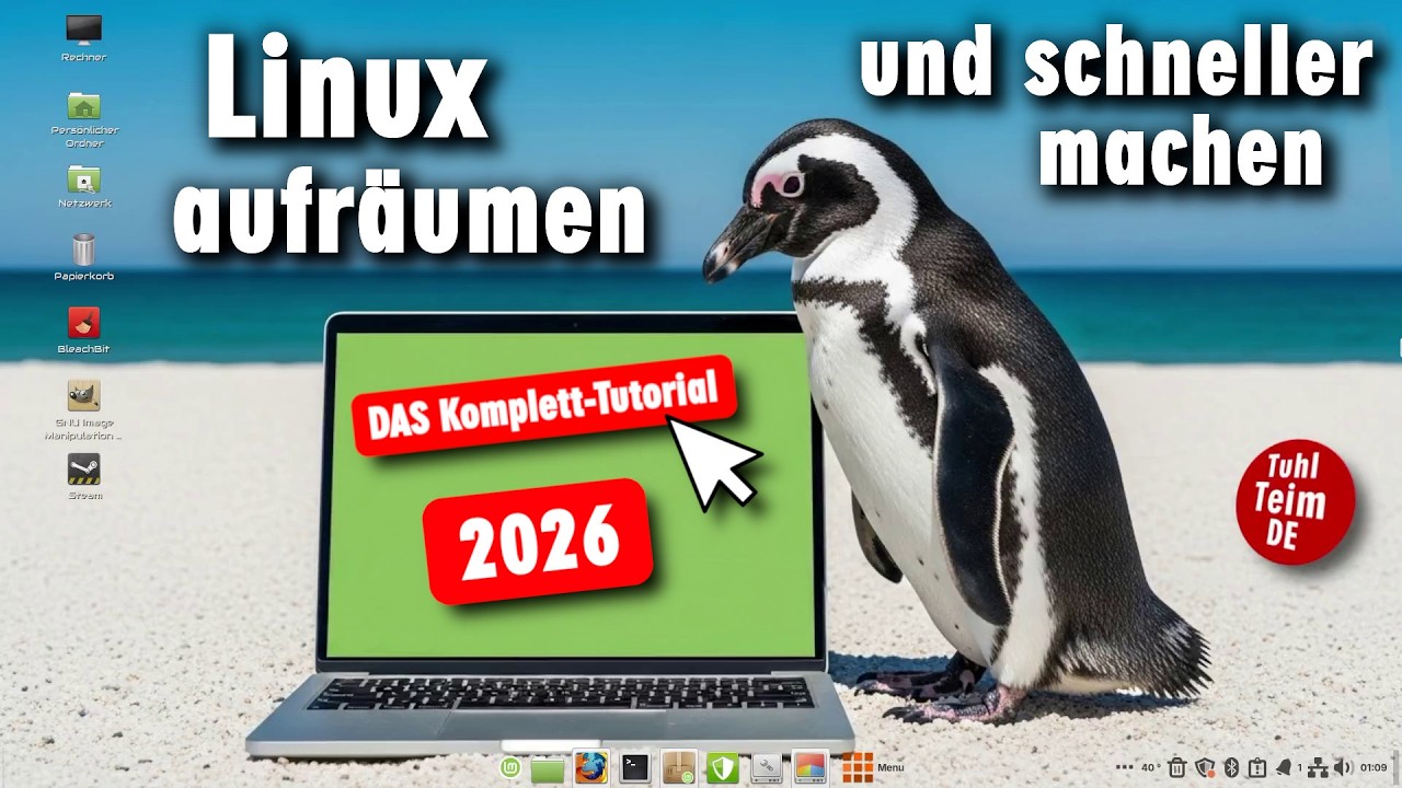 Linux aufräumen und schneller machen - Linux Mint - Caches Temp Dateien Kernel säubern