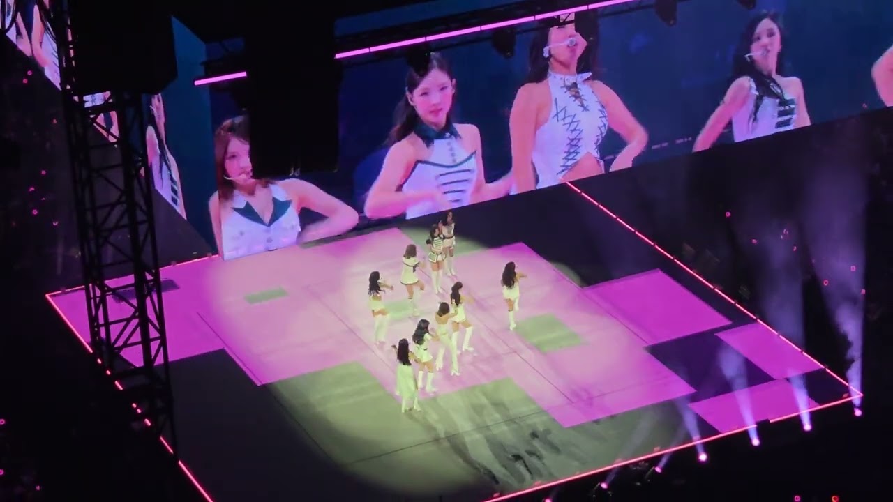 TWICE Performing at Rogers Arena in Vancouver BC