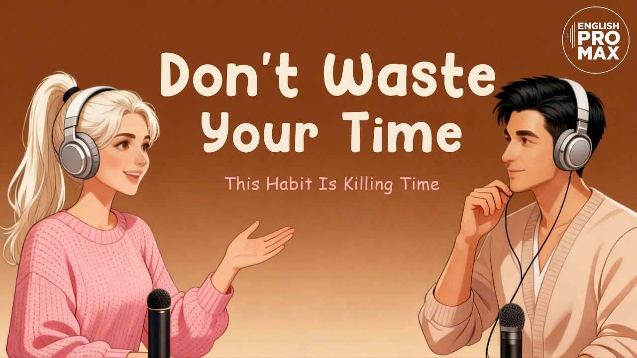 Don’t Waste Your Time! English Podcast For Daily English Conversation | English Learning