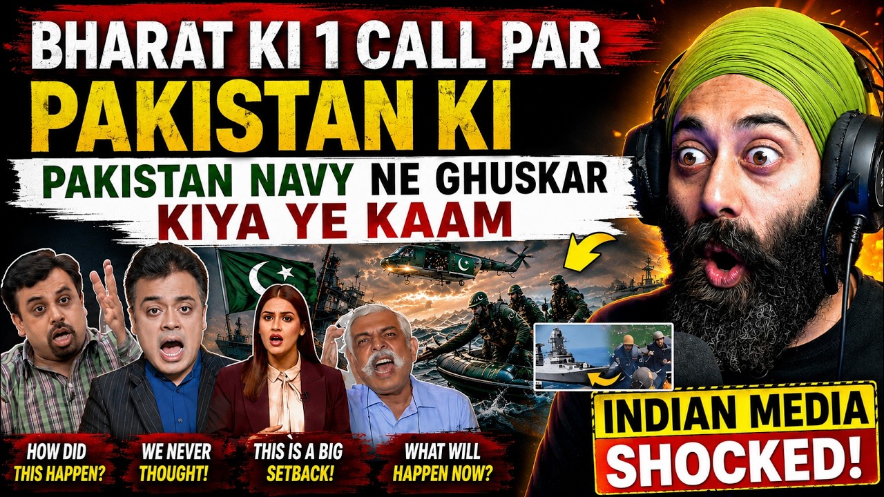 Indian Media SHOCKED! To See 😱 Pakistan Navy Rescues 7 Indian Sailors in Open Sea | PRTV