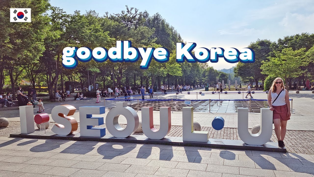 Last Week Living in Korea | Seoul Forest and Lotte World Tower | eating at all our fav places