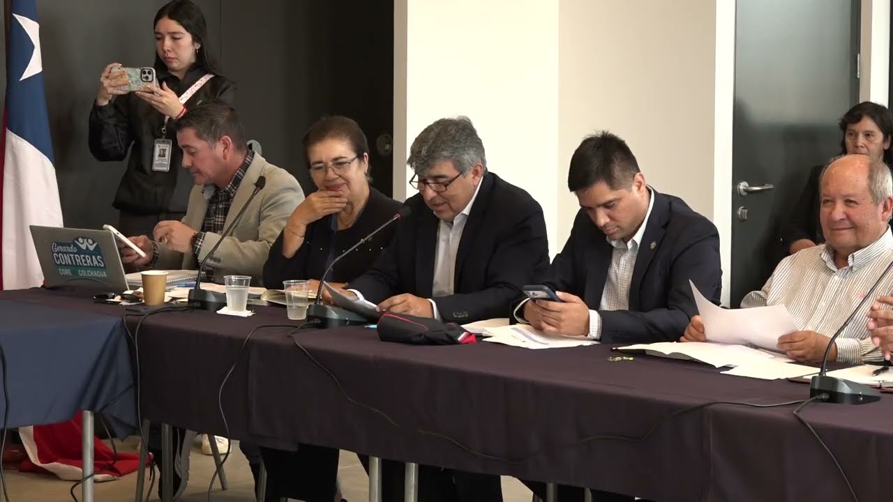Sesión Ordinaria 779 Consejo Regional de O'Higgins