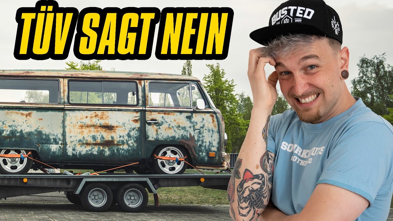 Patina T2 BUS darf NICHT auf Deutsche Straßen | Gescheitert auf der Zielgeraden?
