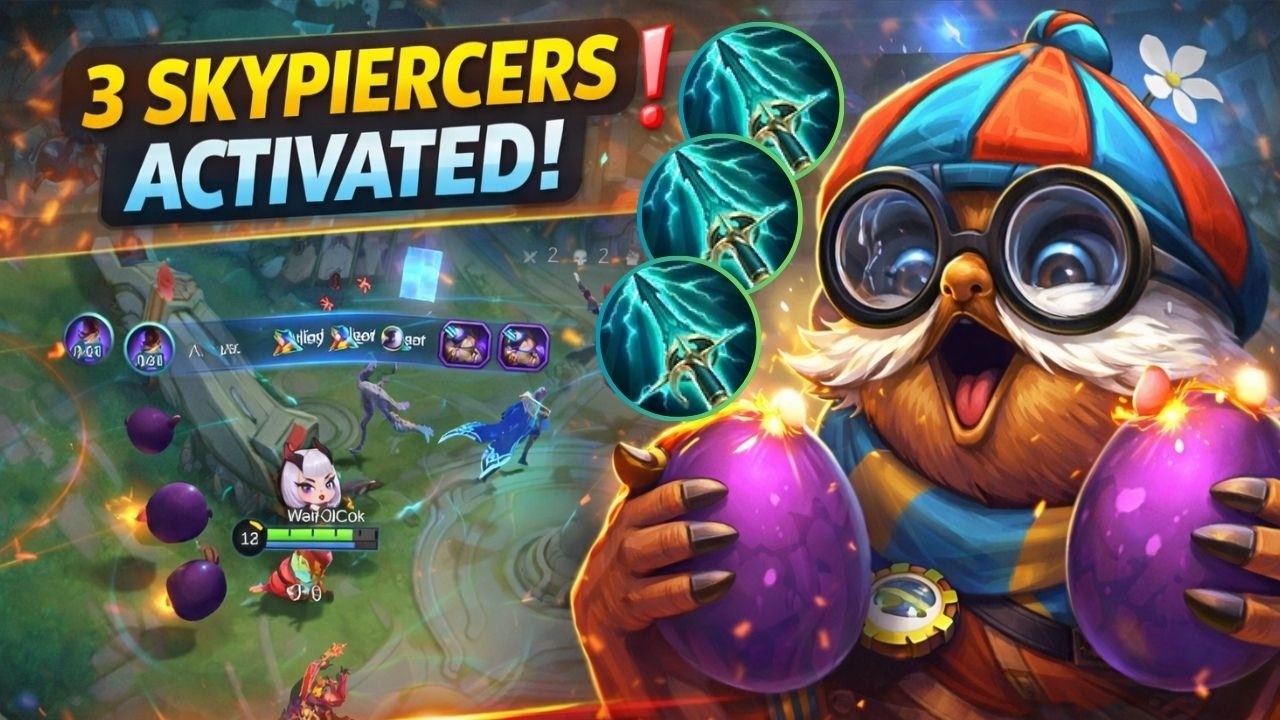 TRIPLE SKY PIERCER! THE MOST DIGGIE BROKEN BUILD! ANOMALY META | MLBB