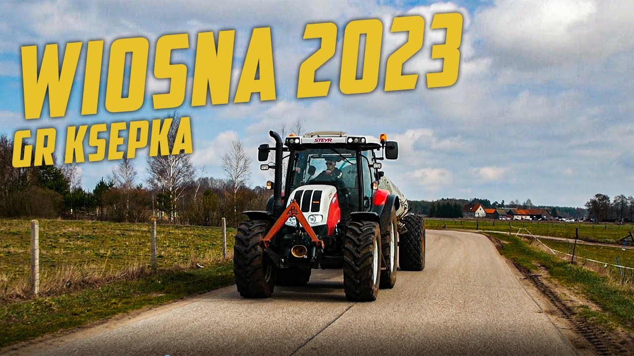 ✔Wiosna 2023 w GR Ksepka !✔ Wywóz Gnojowicy !✔AgroMazury TV✔