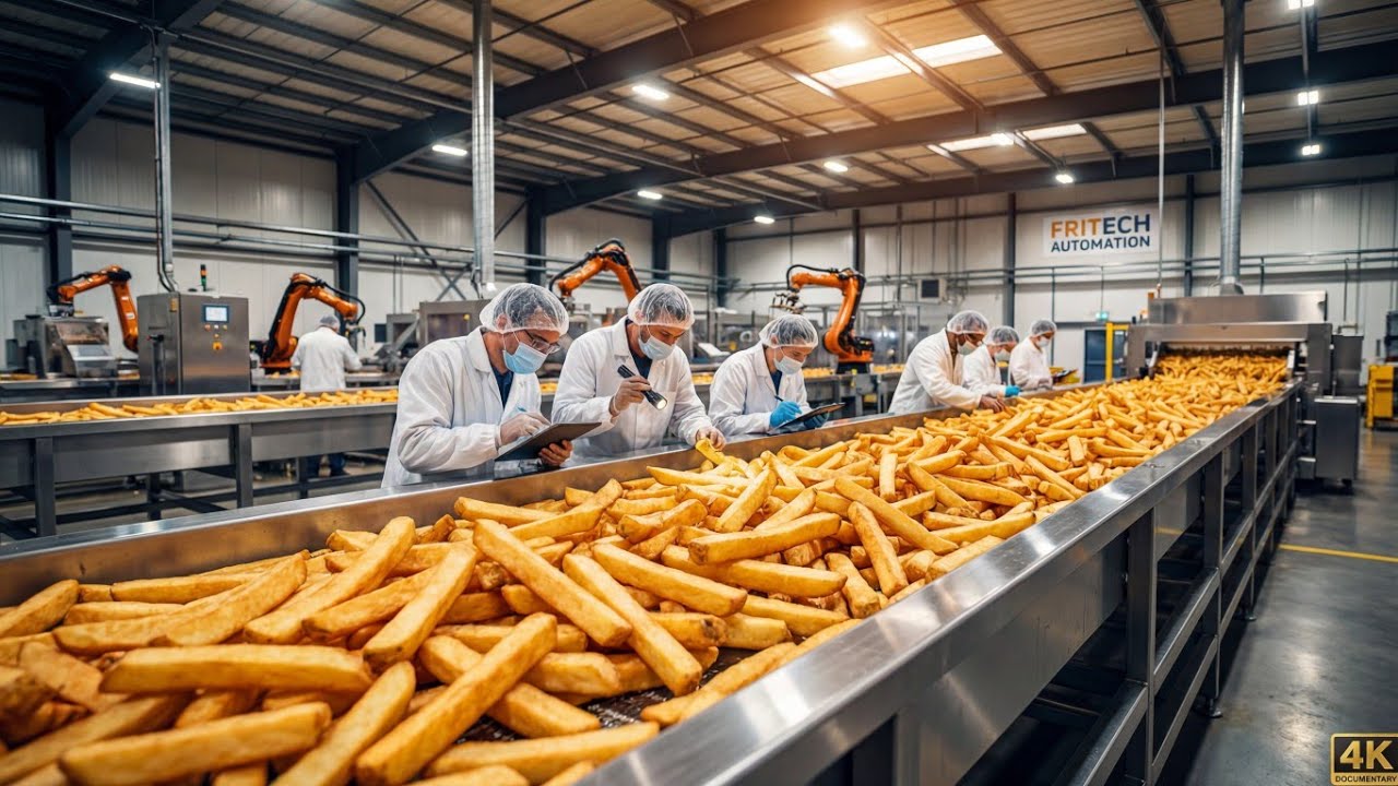 Process millions of French Fries Are Made Like ThisFrench Fries Factory You’ve Never Seen