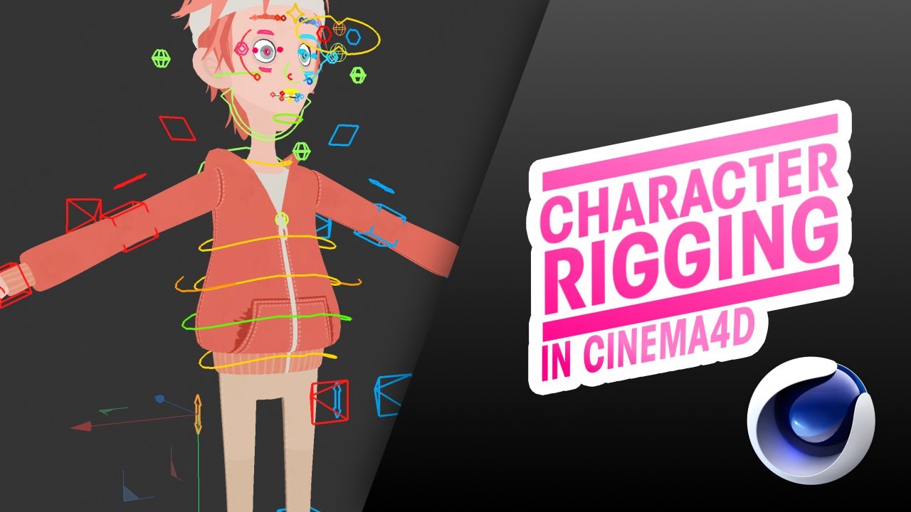 C4D : character rigging tutorial