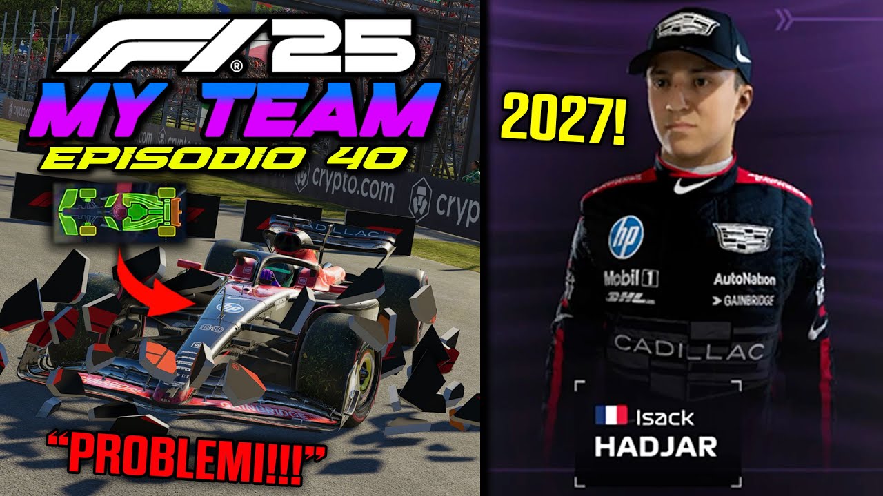 NOVITÀ PER IL 2027 + PROBLEMI A MONZA!? 🤔 F1 25 Carriera MY TEAM Parte 40
