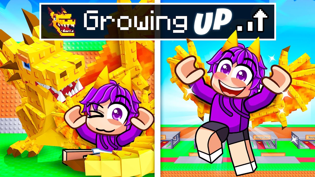 GROWING UP as a BRAINROT in Steal a Brainrot!