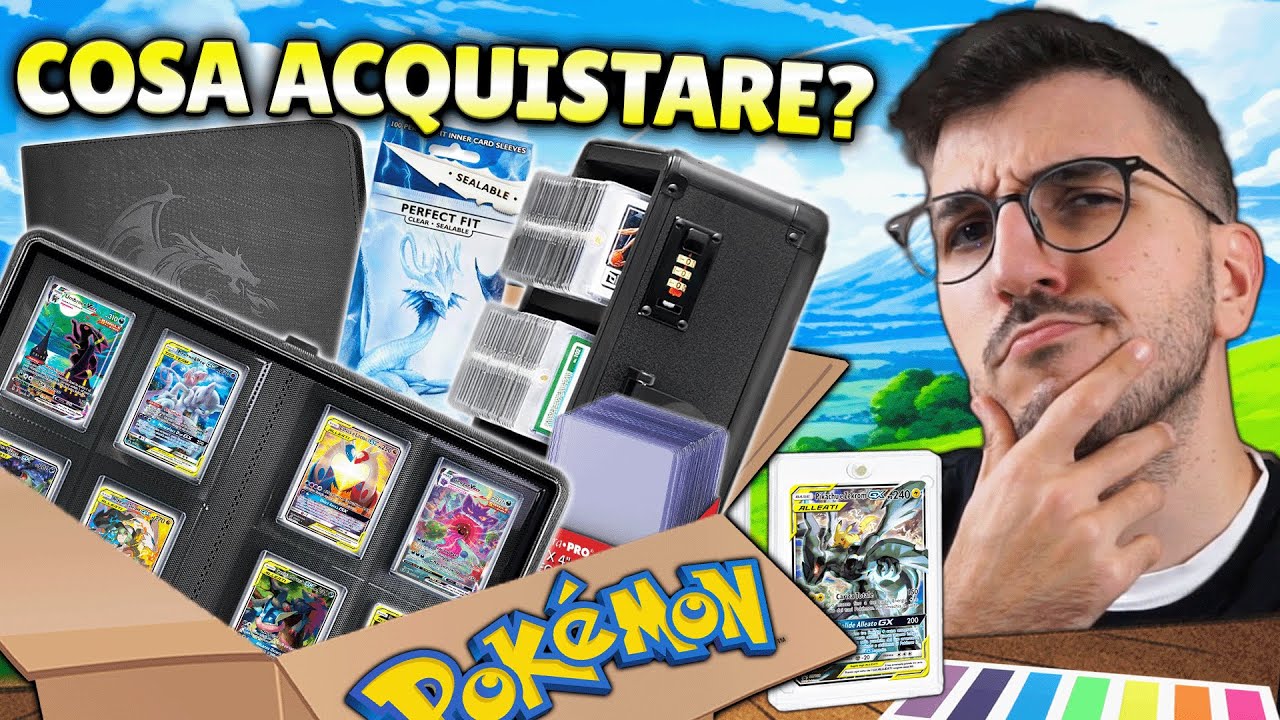 Album Sleeves e Accessori per Proteggere la tua Collezione di Carte e Prodotti Pokemon