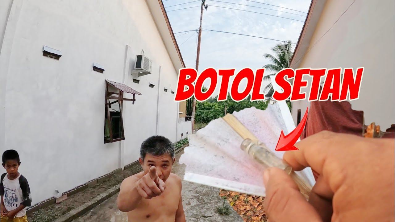 Botol setan seribu tahun udah beraksi di bikin heboh para pengejar layangan 