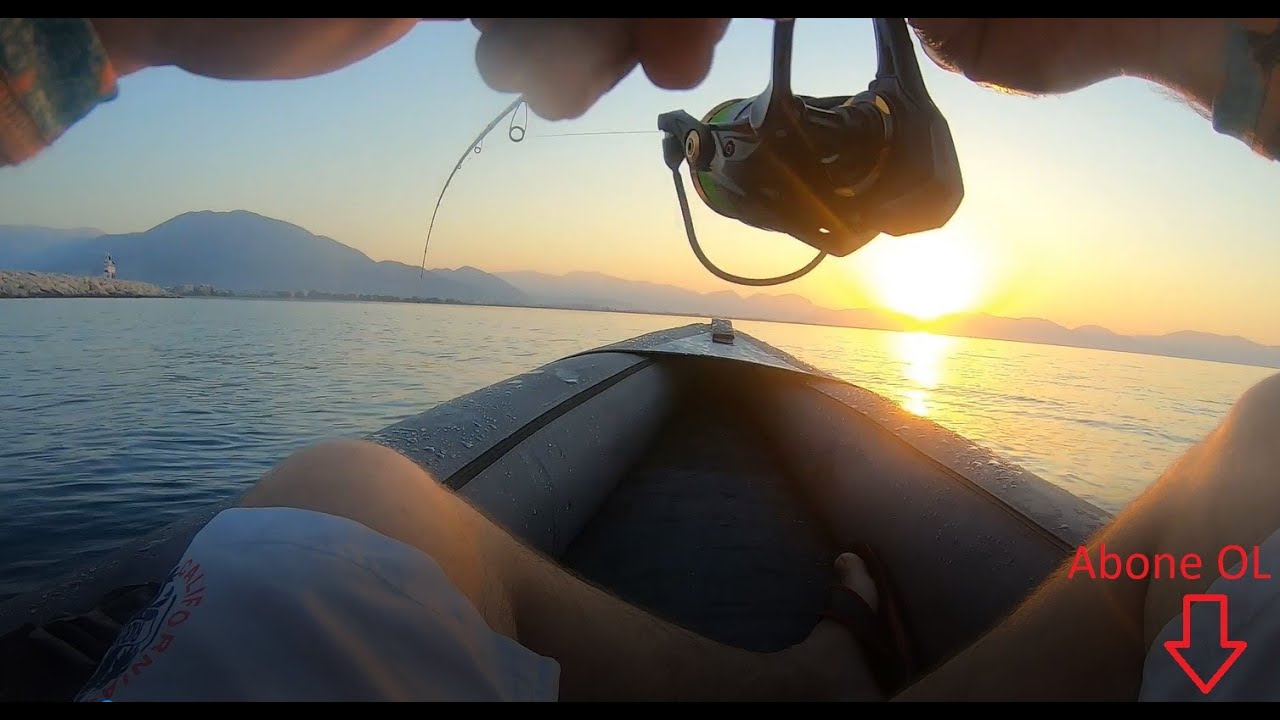 Decathlon ITIWIT Kano ile lrf ( light rock fishing ) ile balık avı