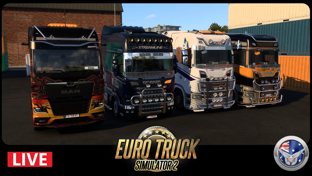 Euro Truck Simulator 2 - POV & Convoy - Season 6 Episode 3 - Live Stream