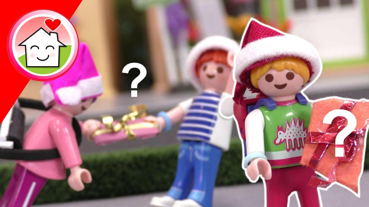 Playmobil Familie Hauser - Wichtelgeschenke in der Schule - mit Lena und Malte