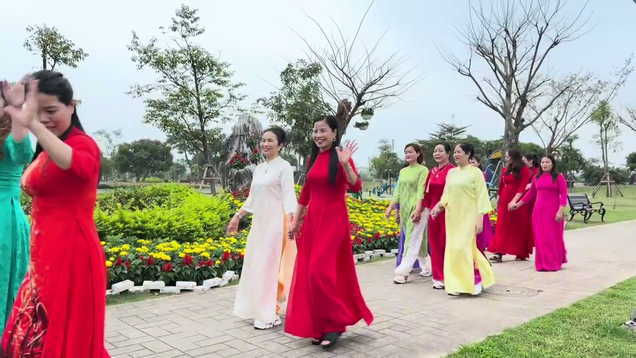 Erobic Vsip HP 🌴🌺Đầu Xuân Vui Vẻ Cùng CLB Vui Trần 🌷🌺💖❤️