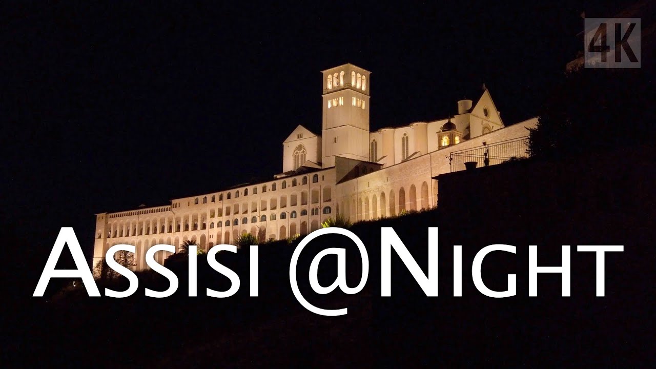 Assisi at Night . Italy
